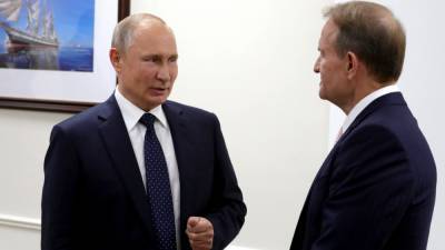 На Украине отреагировали на встречу Путина и Медведчука