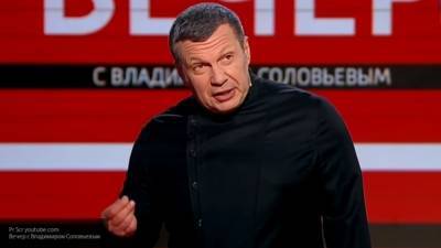 Совсем поехал башкой: телеведущий Соловьев о Навальном