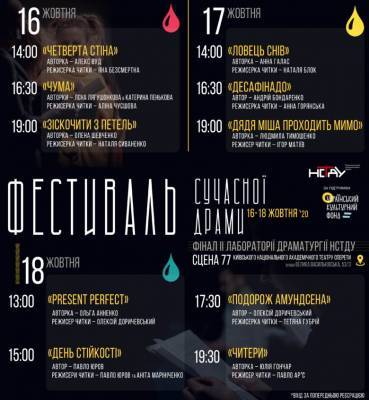 В Украине пройдет Фестиваль современной драмы