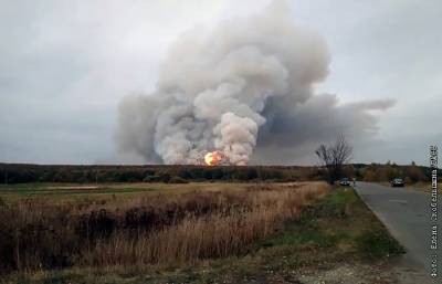В 14 населенных пунктах под Рязанью отключили газ из-за пожара на арсенале
