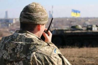 На Донбассе НВФ открыли огонь из стрелкового оружия, – штаб ООС