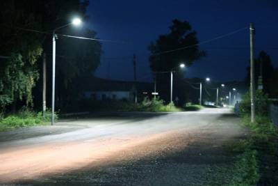 В райцентре Смоленской области модернизируют систему уличного освещения