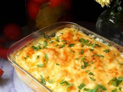 «Готовим с любовью»: картофельный гратен в сливочно-чесночном соусе