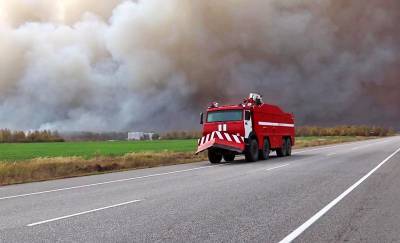 В Рязанской области объявлен режим ЧС из-за пожара на военном складе