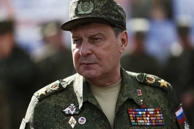 Российский генерал лично въехал в горящий склад с боеприпасами