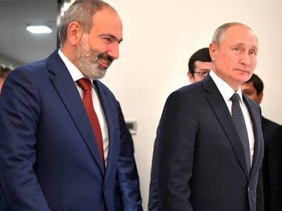 Пашинян понадеялся на помощь Путина в разрешении конфликта в Карабахе