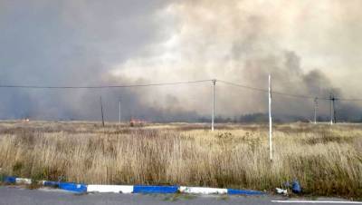 Беспилотники Минобороны начали мониторинг в районе пожара под Рязанью