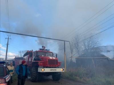 В Челябинской области мужчина сгорел при пожаре в собственном доме