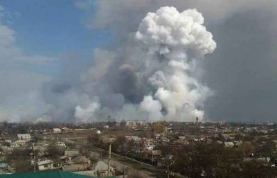 Взрыв военного арсенала под Рязанью: идет эвакуация жителей, есть жертвы