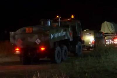 Минобороны показало видео с пожара на военных складах под Рязанью