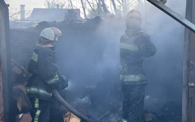 В Харькове потушили масштабный пожар