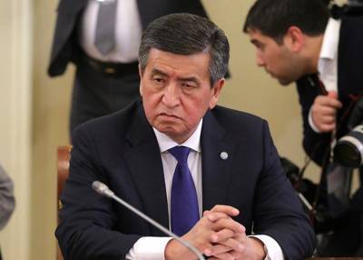 Пресс-секретарь раскрыла местонахождение президента Киргизии Жээнбекова