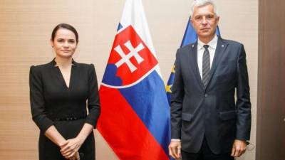 У Тихановськой сообщили о намерениях Словакии отозвать посла из Минска