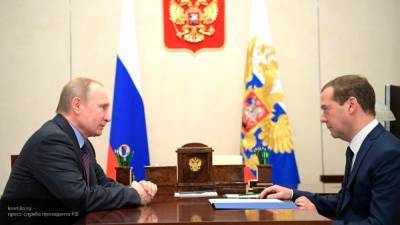 Результаты сентябрьских выборов стали темой разговора Путина и Медведева