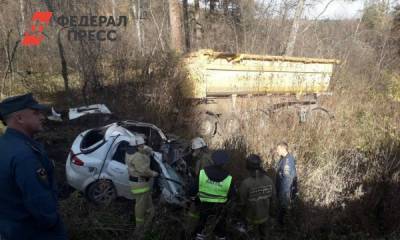 Водитель в Челябинской области выехал на встречку и погиб на месте