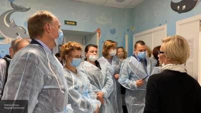 Защиту от инфекции обсудили в детском клиническом центре Петербурга