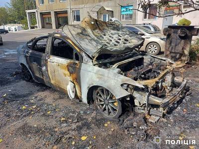 Николаеве сожгли автомобиль кандидата в местные депутаты