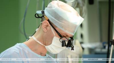 Белорусские медики успешно прооперировали новорожденную с опухолью шеи