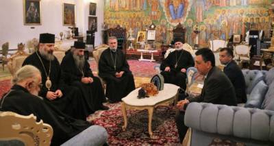 Илия II встретился с послом Азербайджана