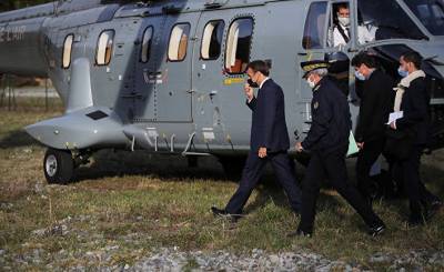 Приморские Альпы: визит президента блокирует воздушное сообщение с пострадавшими деревнями (France 3, Франция)