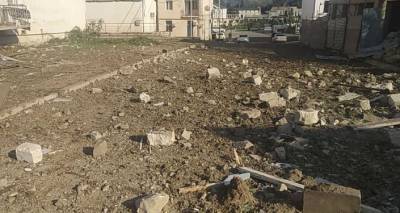 Разрушены дома, выбиты стекла: как выглядит Степанакерт после ночного обстрела – видео