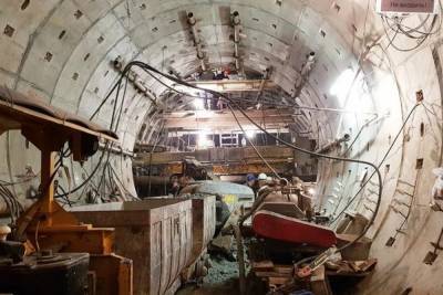 Метростроители расширили тоннель для станции «Путиловская»