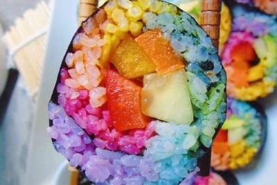 Готовим яркие суши