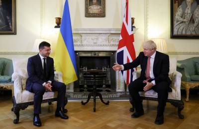 Джонсон-Зеленскому: «Наша приверженность Украине крепка, как скала»