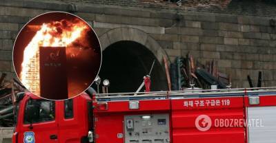 В Южной Корее пожар превратил 33-этажную жилую высотку в пылающий факел. Видео ЧП | Мир | OBOZREVATEL