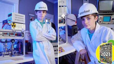 12-летний мальчик собрал ядерный реактор и попал в Книгу рекордов Гиннесса