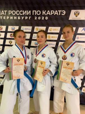 Сахалинские каратисты завоевали три медали на чемпионате России