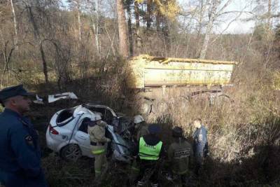 В Челябинской области водитель выехал на встречку и погиб