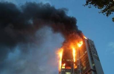 В Южной Корее 88 человек пострадали при пожаре в небоскребе