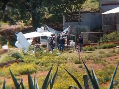 В Мексике рухнул самолет с огромной партией кокаина