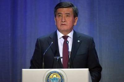 Президент Киргизии заявил от готовности уйти со своего поста