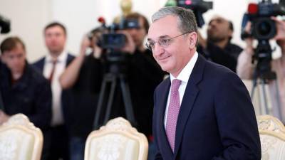 Глава МИД Армении прибудет в Москву 9 октября