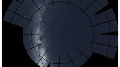 Орбитальный телескоп TESS показал панораму северного неба