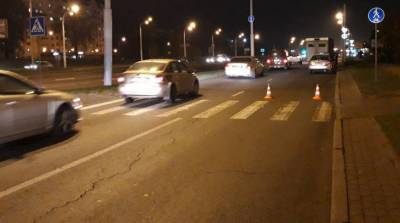 В Минске авто сбило пешехода - следователи устанавливают обстоятельства
