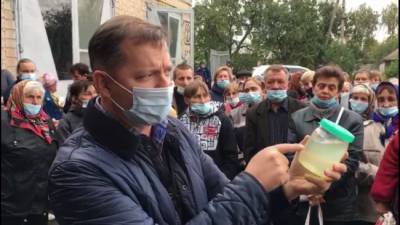Олег Ляшко: На Черниговщине вместо воды — моча за 75 гривен