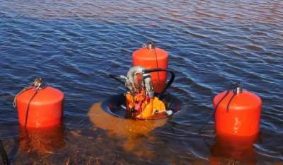 Морские спасатели завершили работы по ликвидации разлива дизтоплива в Норильске