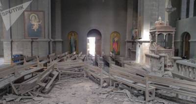 "Могло быть 30 жертв": духовный пастырь храма Казанчецоц в Шуши рассказал об обстрелах