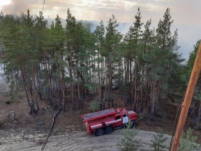 В Луганской области подорвалась пожарная машина: есть пострадавшие