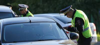 Четыре пьяных водителя в Петрозаводске стали пешеходами после встречи с сотрудниками ГИБДД