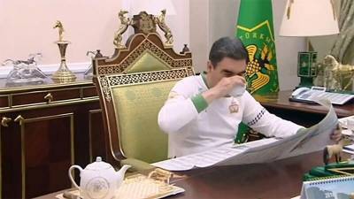 Для профилактики ОРВИ Минздрав Туркменистана советует пить чаи из книги Бердымухамедова