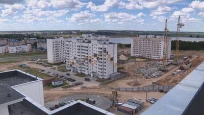 В городах-спутниках Минска строится жильё и развивается инфраструктура
