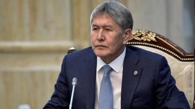 Атамбаев рассказал, кто стоит за неудавшимся покушением на него