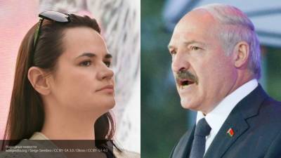 Лукашенко рассказал о плакавшей на шее Тихановской
