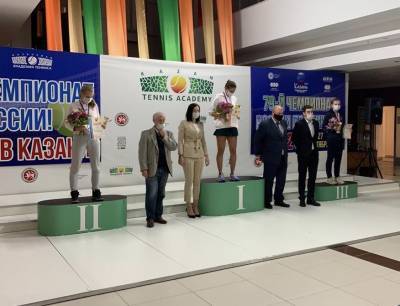 Рязанки заняли I и II места на чемпионате России по теннису