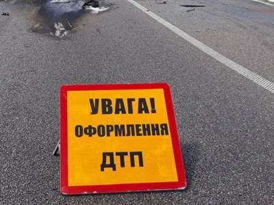 На Дарницкой площади в Киеве Skoda врезалась в Hyundai