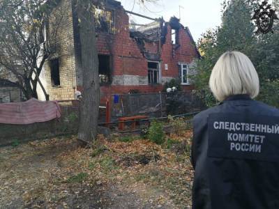 Уголовное дело возбуждено по факту гибели трех нижегородцев в пожаре
